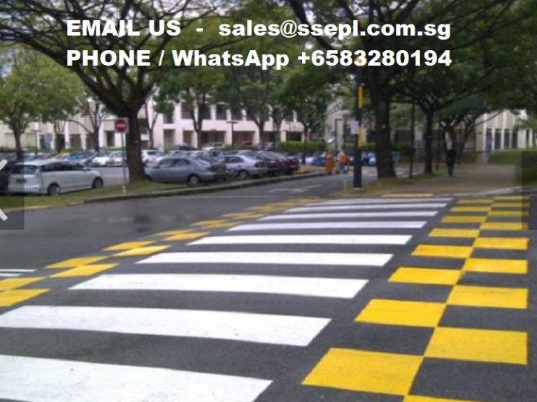 Thermoplastic Pavement Markings Singapore Specialized Engineering Pte Ltd